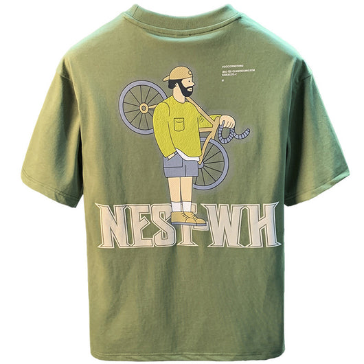 Playera Hombre Estampado Literario Moderno - Image 4