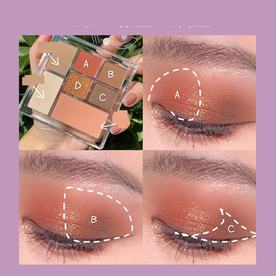 Sombras de Ojos Mate Perlado - Maquillaje Profesional - Image 5
