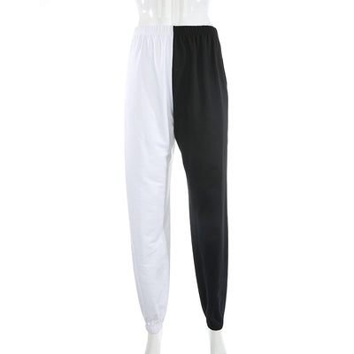 Pantalones de Corte Moderno con Costuras Combinadas - Image 8