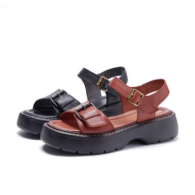 Sandalias Plataforma Velcro Casual - Comodidad de Verano - Image 14
