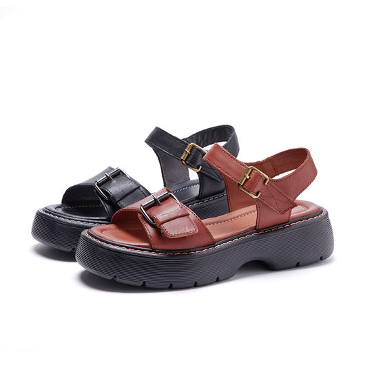 Sandalias Plataforma Velcro Casual - Comodidad de Verano - Image 14