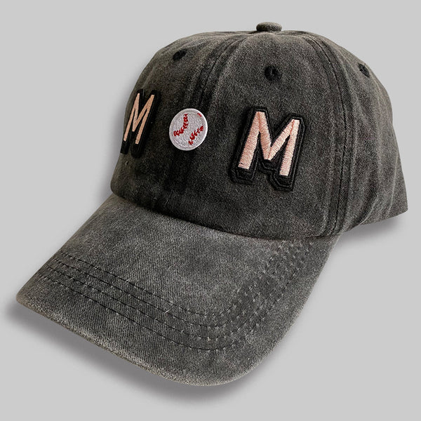 Gorra de Béisbol Denim con Bordado "Mother" para Hombre y Mujer
