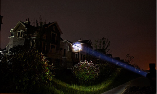 Linterna LED Telescópica Recargable con Zoom y Luz Ultra Potente - Image 10