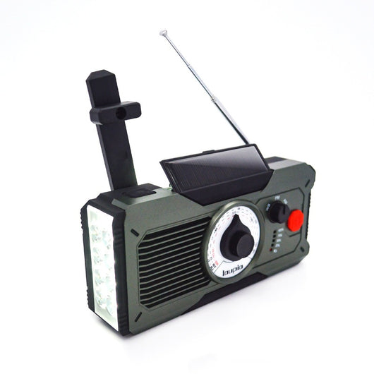 Radio de Emergencia Multifuncional con Linterna y Luz de Lectura - Image 3