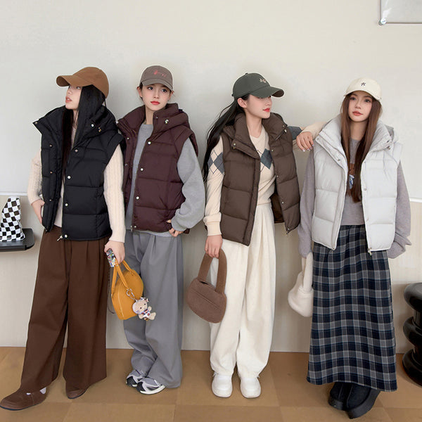 Chaleco Acolchado Térmico para Mujer - Talla Grande Invierno