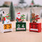 Calendario Navideño de Madera Decorativo