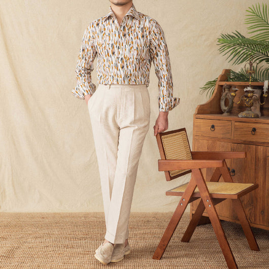 Cardigan de Algodón con Estampado Floral para Hombre - Image 16