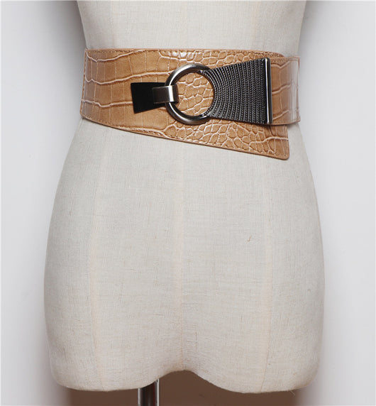 Pantalón con Cintura Elástica Ajustable en Negro - Image 6