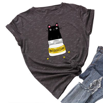 Camiseta Básica Mujer Cuello Redondo Manga Corta 100% Algodón - Image 20