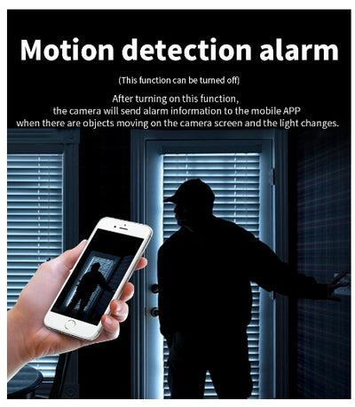 Cámara de Vigilancia WiFi Visión Nocturna HD - Monitoreo Remoto por Celular - Image 7
