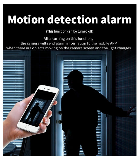 Cámara de Vigilancia WiFi Visión Nocturna HD - Monitoreo Remoto por Celular - Image 7
