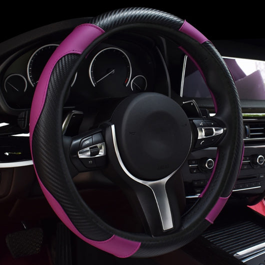Funda de Volante de Cuero Elástica sin Aro - Image 19