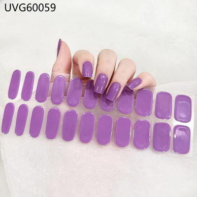 Pegatinas de Gel UV Semicuradas - Parches de Uñas Profesionales - Image 56