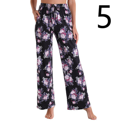 Pantalones Deportivos Casuales con Cintura Elástica y Bolsillos para Mujer - Image 51