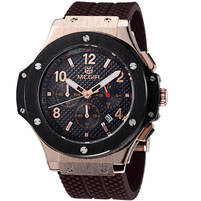 Reloj de Pulsera Deportivo Militar para Hombre con Cronógrafo de Cuarzo - Image 2