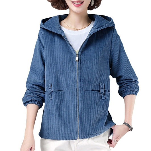 Chaqueta de Pana para Mujer Otoño Invierno - Estilo Casual Versátil - Image 3