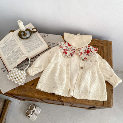 Cardigan Tejido Calado para Bebé y Niños - Image 19