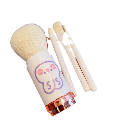 Juego de 4 Brochas de Maquillaje Estilo Lovely Girl - Image 7