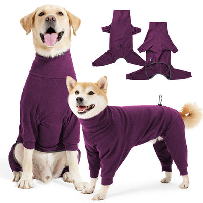 Abrigo Polar para Perros con Cuello Alto - Protección Térmica Completa - Image 5