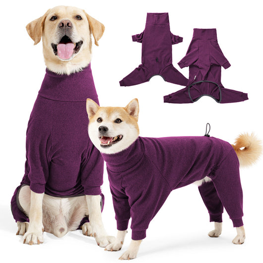 Abrigo Polar para Perros con Cuello Alto - Protección Térmica Completa - Image 5