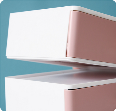 Organizador de Cosméticos con Cajones - Caja de Almacenamiento Plástica - Image 14