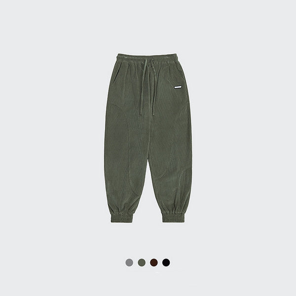 Pantalones de Chándal Holgados Retro Americano para Hombre - Otoño Casual