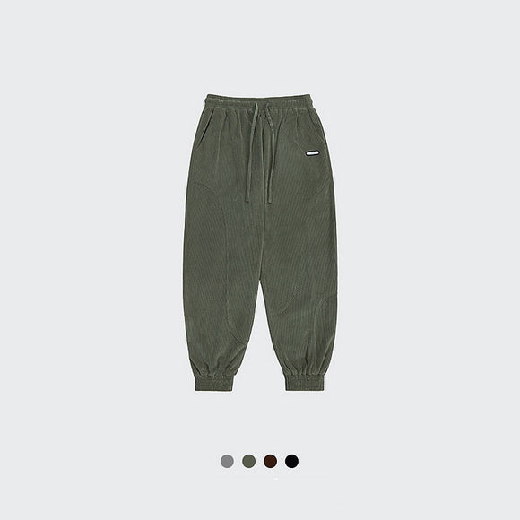 Pantalones de Chándal Holgados Retro Americano para Hombre - Otoño Casual