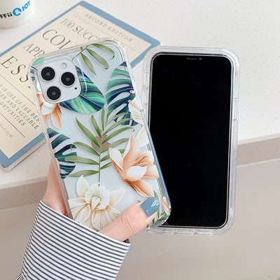 Funda Protectora para Celular con Diseño de Flores Acuarela y Hojas de Plátano - Image 10