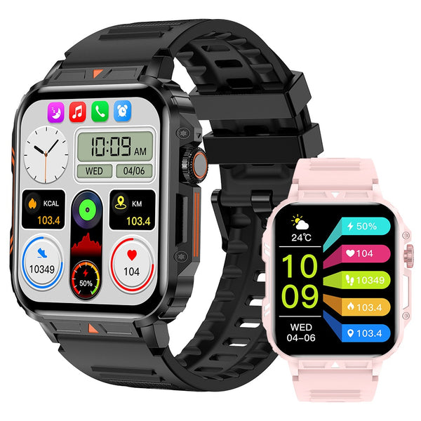 Reloj Deportivo Inteligente con Llamadas y Contador de Pasos