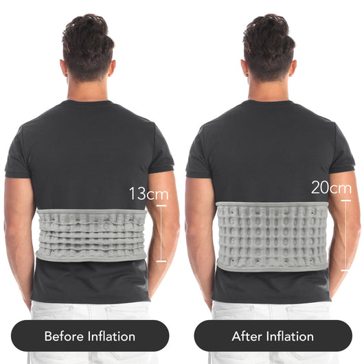 Faja Lumbar de Cuero con Soporte Ergonómico Ajustable - Image 3