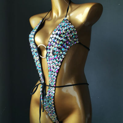 Bikini de Lujo con Diamantes para Discoteca y Piscina - Image 6