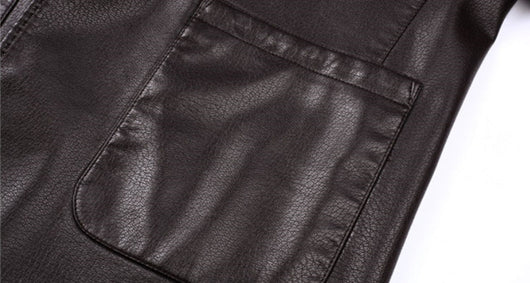 Chaqueta de Cuero para Hombre Estilo Moderno - Image 18