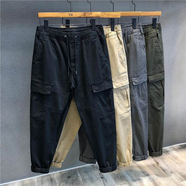 Pantalones Casuales Holgados para Trabajo Otoño Hombre