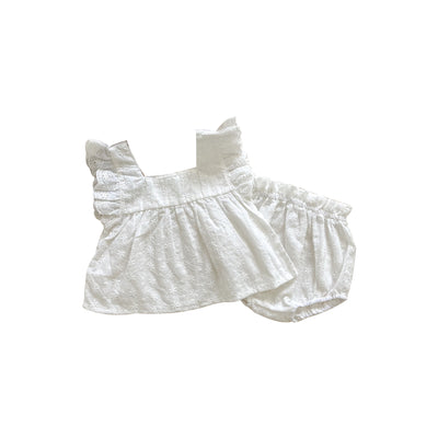 Conjunto de Dos Piezas para Bebé Niña - Romper Elegante - Image 11