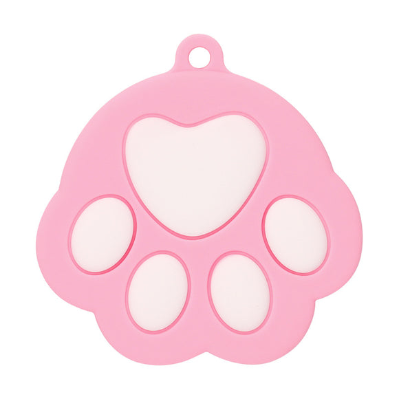 Tapa para Lata de Mascota con Diseño de Patita de Silicona