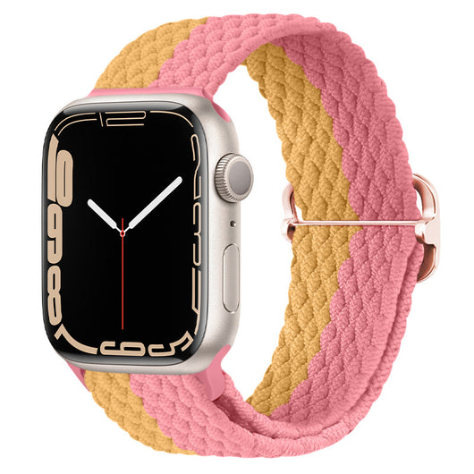 Correa Nylon Trenzada Ajustable para Apple Watch Series 7 - Image 47