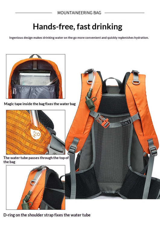 Mochila de Senderismo de Gran Capacidad para Deportes al Aire Libre - Image 11