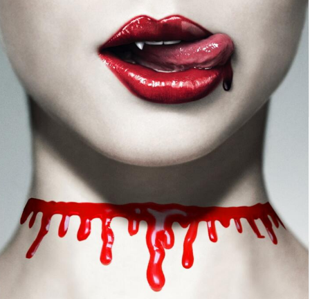 Collar Punk Gota de Sangre Halloween Unisex para Hombre y Mujer - Image 2