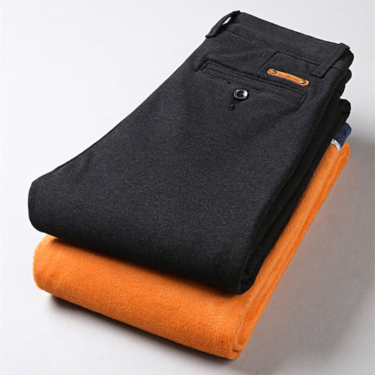Pantalones de Vestir para Hombre Premium Anti-arrugas con Forro Grueso - Image 7