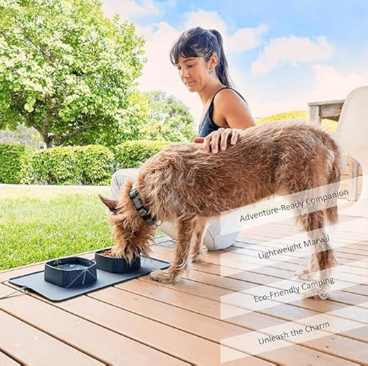 Comedero Portátil Plegable para Mascotas - Tazones de Silicona para Perros y Gatos - Image 11
