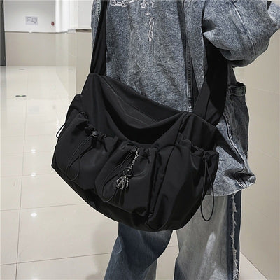 Bolsa Mensajero Estilo Japonés Workwear para Hombre - Image 11