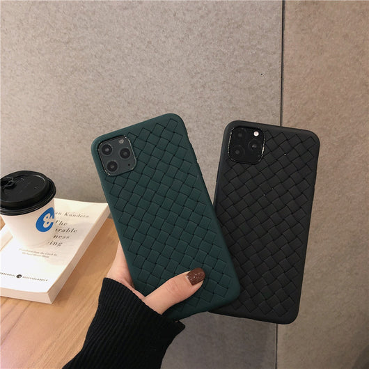 Funda Tejida para Celular Verde Oscuro - Image 2