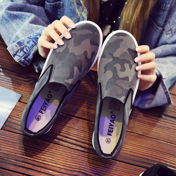 Zapatillas de Lona Camufladas para Hombre
