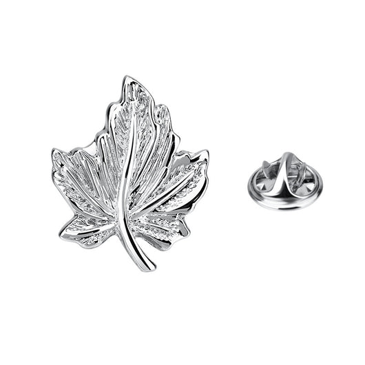 Broche de Plata con Hoja - Alfiler de Cuello Elegante - Image 12
