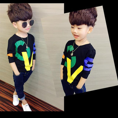Camiseta Manga Larga para Niño - Remera de Algodón Otoño - Image 5