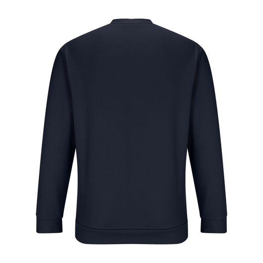 Camiseta Henley Suelta de Algodón Texturizado Manga Larga - Image 28