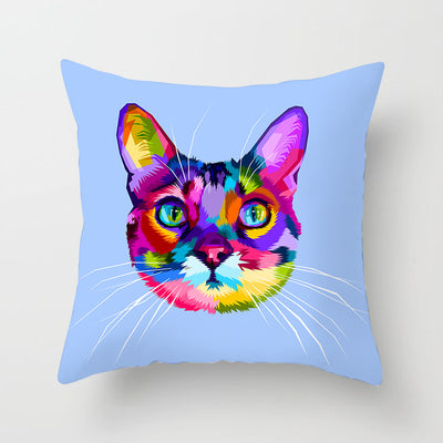 Funda de Almohada Cuadrada con Animales Estilo Nórdico - Image 16