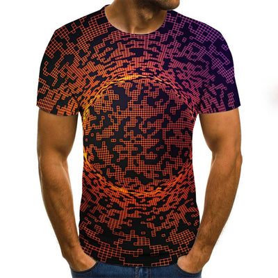 Camiseta casual de manga corta para hombre