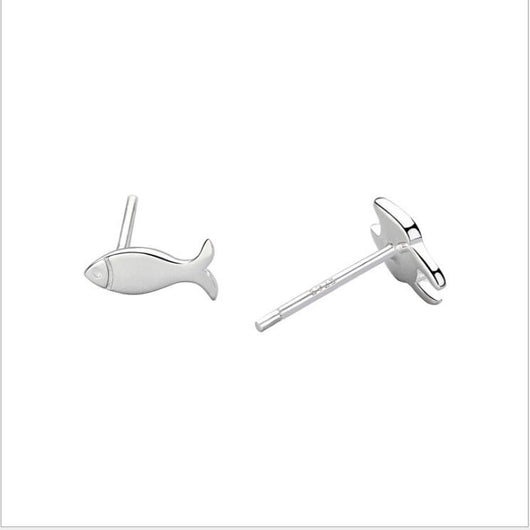 Aretes de Plata 925 Asimétricos con Diseño de Gato y Pez - Joyería Personalizada para Mujeres - Image 7