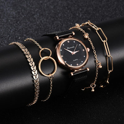 Reloj de Pulsera con Malla de Aleación - Image 10